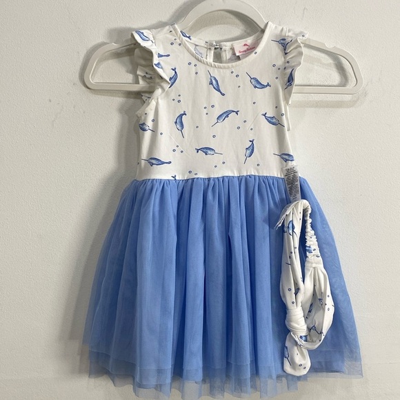 Tommy Bahama Other - Tommy Bahama 3T Dress Swordfish Print NWT